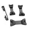 DraCra 5 Pack Drawstring Backpack Chest Clip Sternum Strap Buckle