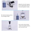 HEEPDD Portable 6 Digit Automatic Self Inking Numbering Stamp for