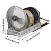 Curtainboro Pot Rack Pull Out Pots and Pans Organizer Under