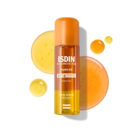 ISDIN Fotoprotector HydroOil SPF 30 - Protector solar corporal bifásico que protege y broncea la piel, 200 ml