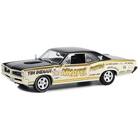 1966 Pontiac GTO Black & Cream w/Gold Stripes Tin Indian Knafel Pontiac, Akron, OH Driven by Larry 'Doc' Dixon 1/18 Diecast Model Highway 61 HWY-18036
