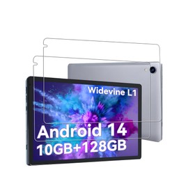 [2 Pack] Screen Protector for HiGrace C107 Tablet Tempered Glass Film Compatible with HiGrace C107 10 inch 2024 New Tablets Anti- Scratch Sensitive Dropproof Screen Protector