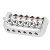 Headless Guitar Bridge Tailpiece 6 String Saddle with Worm Involved