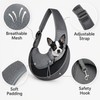Pet Cat Dog Sling Carrier Bag – Breathable Mesh Crossbody
