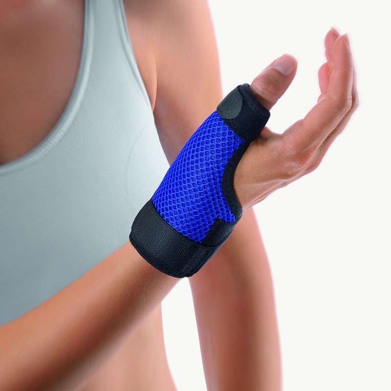 Bort 112720 X-Small Black Soft Thumb Splint, Long, X-Small, Black