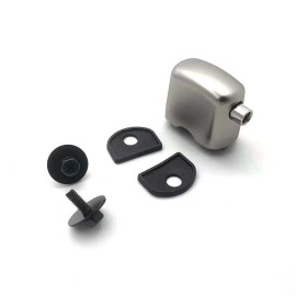 Crush Bass Drum Bridge Lug Complete, Satin Chrome