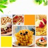 2400W Waffle Maker Electric Double Waffle Irons Nonstick Muffin Machine