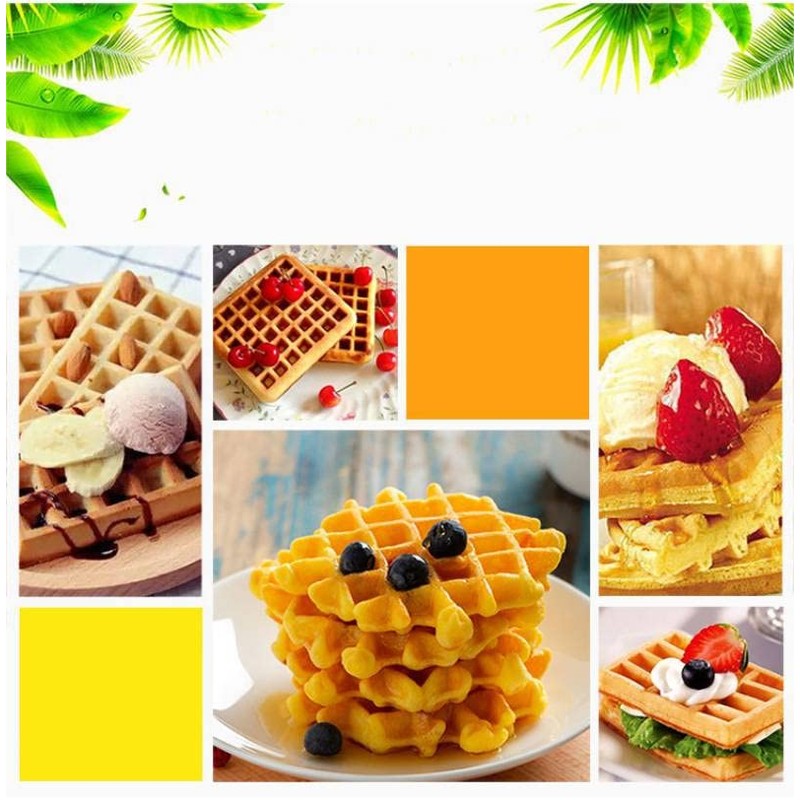 2400W Waffle Maker Electric Double Waffle Irons Nonstick Muffin Machine