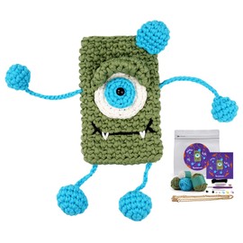 LetCartMaker Crochet Kit for Beginner, Cyclo Crochet Kit Crochet Starter Set with Step-by-Step Video Tutorials Birthday Holidays Gift for Kids Adults