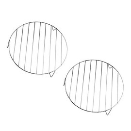 Small Round Cooling Rack 2 Pack - 7 x 7 inches â Stainless Steel