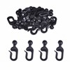 AONEAR 36 Pack Plastic Hooks for Gazebo Curtains and Mosquito