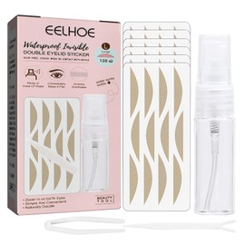 Eyelid Tape, 120 Pcs Invisible Eyelid Lifter Strips, Droopy Eyelid Stickers for Hooded, Droopy, Uneven, Mono-Eyelids