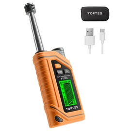 TopTes PT760 Rechargeable Natural Gas Detector, Gas Leak Detector with 12-inch Extendable Probe,%LEL Propane Leak Detection with Built-in Flashlight for Methane, Butane and More for Home, RV