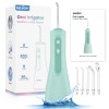 SEJOY Cordless Water Flosser Dental Oral Irrigator Water Floss Pick