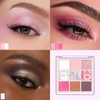 FOCALLURE Shimmer Matte Eyeshadow Palette,Smooth Mineral Eyeshadow Pigment,Easy to Create