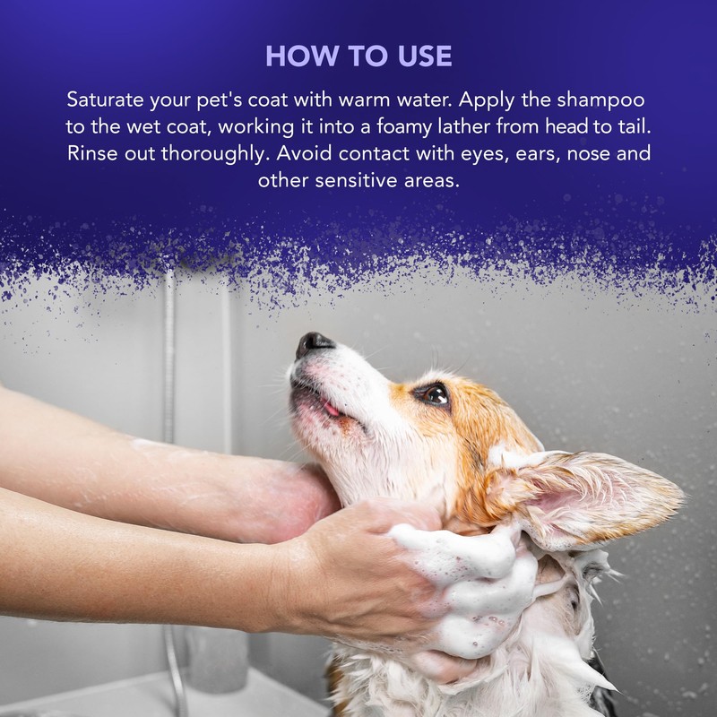 WAHL Diamond White Shampoo, Dog Shampoo, Shampoo for Pets, Natural