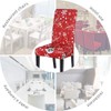 SearchI Christmas Chair Covers Set of 6, Stretch Xmas Dining