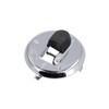 Set: Ignition Switch Cover Stainless Steel Chrome-Plated with Small Parts