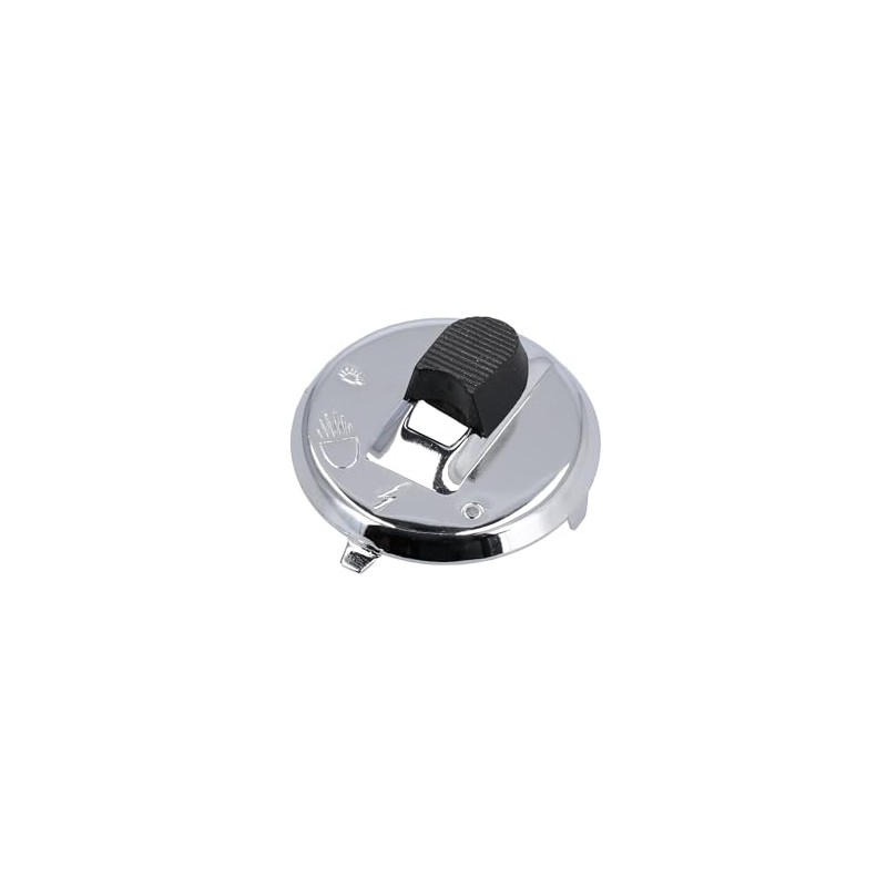 Set: Ignition Switch Cover Stainless Steel Chrome-Plated with Small Parts