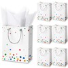 Humyoun 6 Pack Medium Gift Bags with Tissue Paper 7
