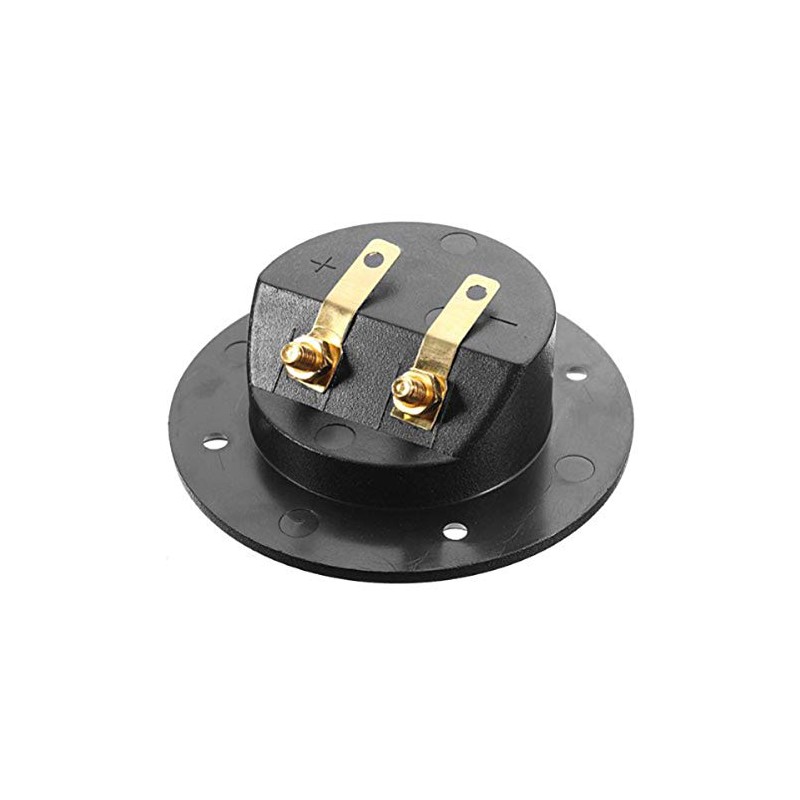 TOYANDONA 5pcs Speaker Box Terminal Cup 2-Way Binding Post Round