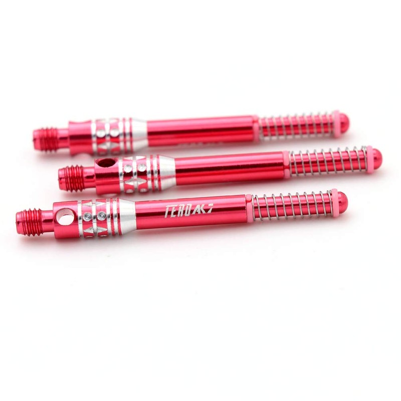 CUESOUL TERO AK7 Aluminium Dart Shafts Built-in Spring Telescope, Set