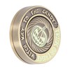 Slider Haptic Coin Anti Stress Luminous Pumpkin Pattern Exquisite Magnetic