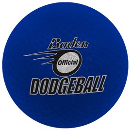 Baden Dodgeball – Soft Rubber 2-Ply Construction, Durable Indoor and Outdoor Ball – Excellent Grip, Multi-Purpose Sports Ball – Available in Sizes 7 and 8.5