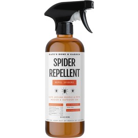 Kate's Home & Garden Spider Repellent Indoor. Peppermint Oil Spray for Bugs & Spider Spray for Indoor, Outdoors, Bedroom (16oz, Non Toxic Pesticide & Insecticide, Pet Safe)