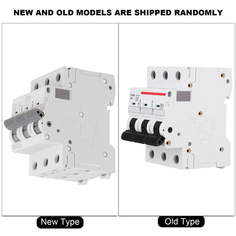 GYM9‑C65 Miniature Circuit Breaker 3 Poles 400VAC High Quality Circuit