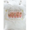 ❣High quality Winter peach nail tips - Short stiletto /