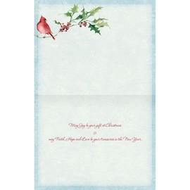 Lang, Cardinal and Berries Boxed Christmas Cards (18 pack) w/Decorative Box by Susan Winget