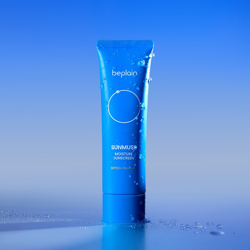 non-plane [1+1] Be Plain Sunmuse Moisture Sun Cream (SPF50+/PA++++) 50ml,