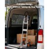 Aluminum Alloy Folding Trolley Cart 330 Lbs Stair-Climb Capacity 6