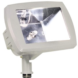 Dabmar Lighting LV105-W Mini Flood Light, 20W 12V Jc, White Finish