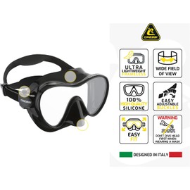 CRESSI Visor F1 Frameless para Snorkeling
