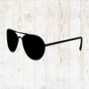 6 in Sunglasses Sticker - Vinyl Decal for Wall Bottle