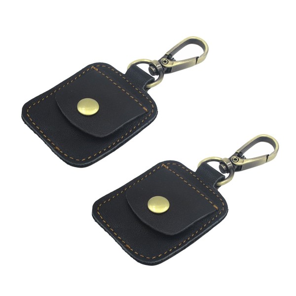 DTSFHTDAL 2PCS Rfid Key Tag Case Rfid Tag Leather Case