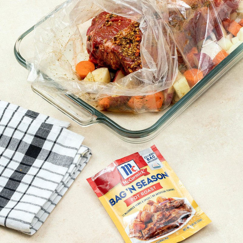 McCormick Bag 'n Season Pot Roast Cooking Bag & Seasoning