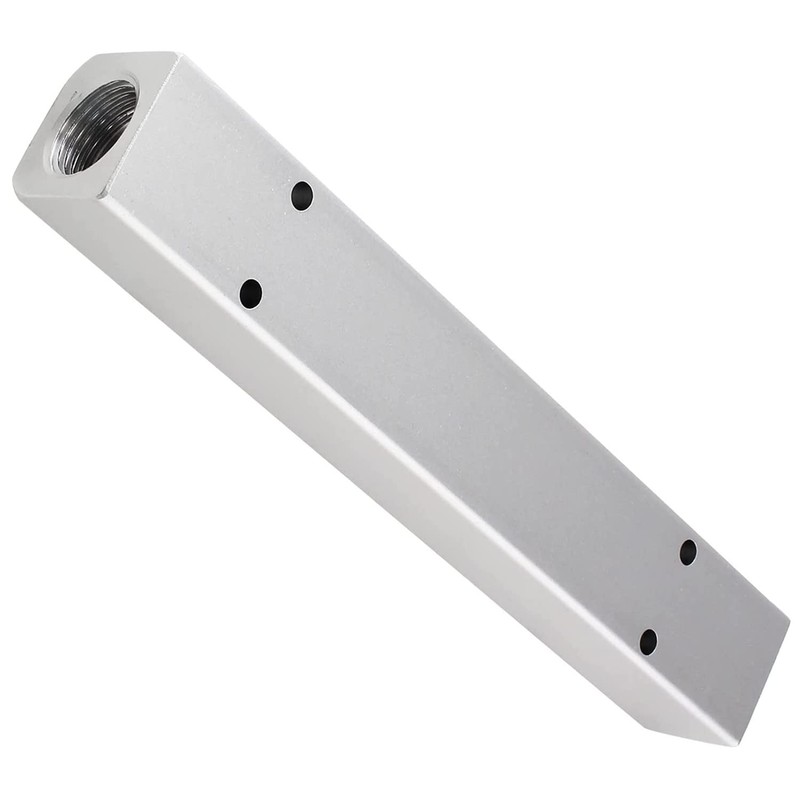 XMHF 7 Way Aluminum Alloy Pneumatic Manifold Air Distribution Block,