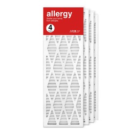 AIRx Filters 12x36x1 Air Filter MERV 11 Pleated HVAC AC Furnace Air Filter, Allergy 4-Pack Made in the USA