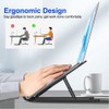 Laptop Stand Kamoon Portable Adjustable Tablet Computer Stand Aluminum Alloy