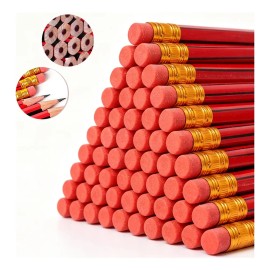100 Piezas Lapiz Metrico Caja Con Rojo