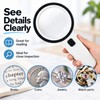 Handheld Magnifying Glass with LED Lights and UV Light for