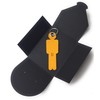 'Felt Keychain "His Its In Yellow. Made from Felt for