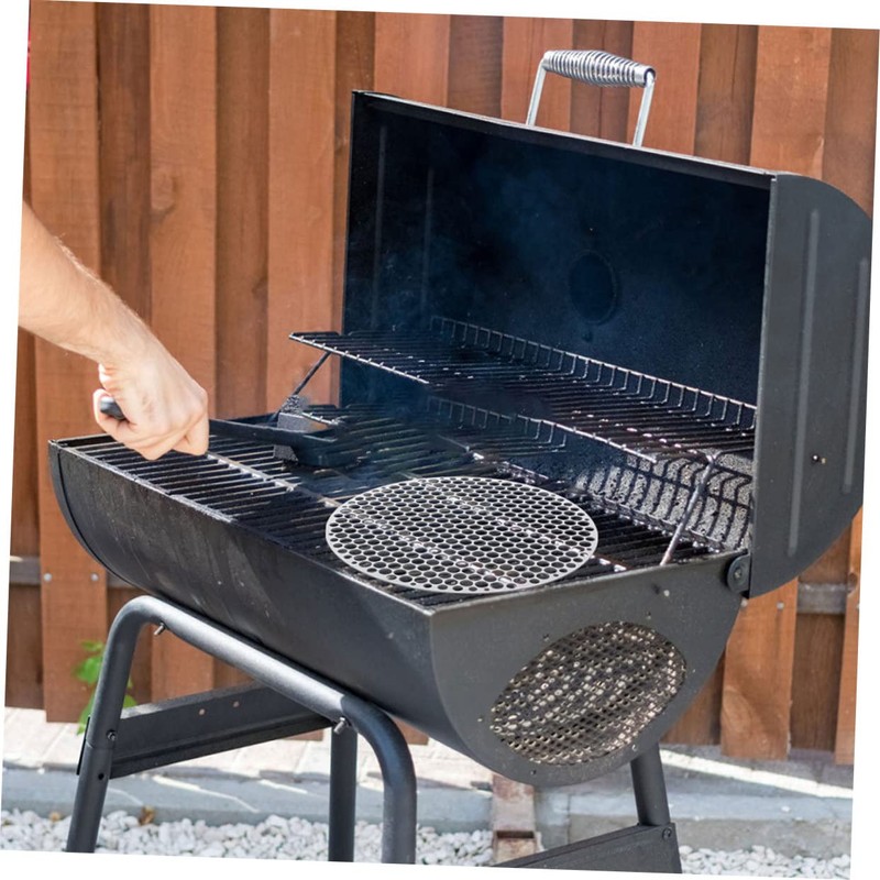 Gatuida Round Stainless Steel Grill Mesh Multi Function Barbecue Accessory
