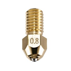 DUROZZLE Tungsten Carbide Nozzle 0.8mm for Elegoo Neptune 4/4 Pro 3D Printer, High Thermal Conductivity Abrasion Resistance (Neptune 4, 0.8mm)