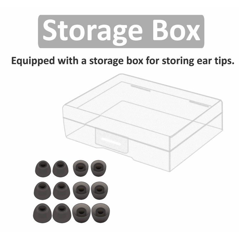 6 Pairs Elite 75T / Elite 7 Pro/Elite 3 Ear