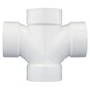 CHARLOTTE PIPE 3 DWV Double Sanitary TEE DWV (Drain, Waste