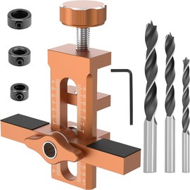 Peakloong Cabinet Door Installation Jig Aid Mounting Locator with Adjustable Positioner for Frameless Cabinets, for Woodworking